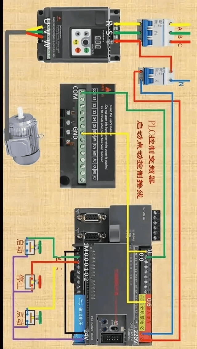 sew减速机接线图图片