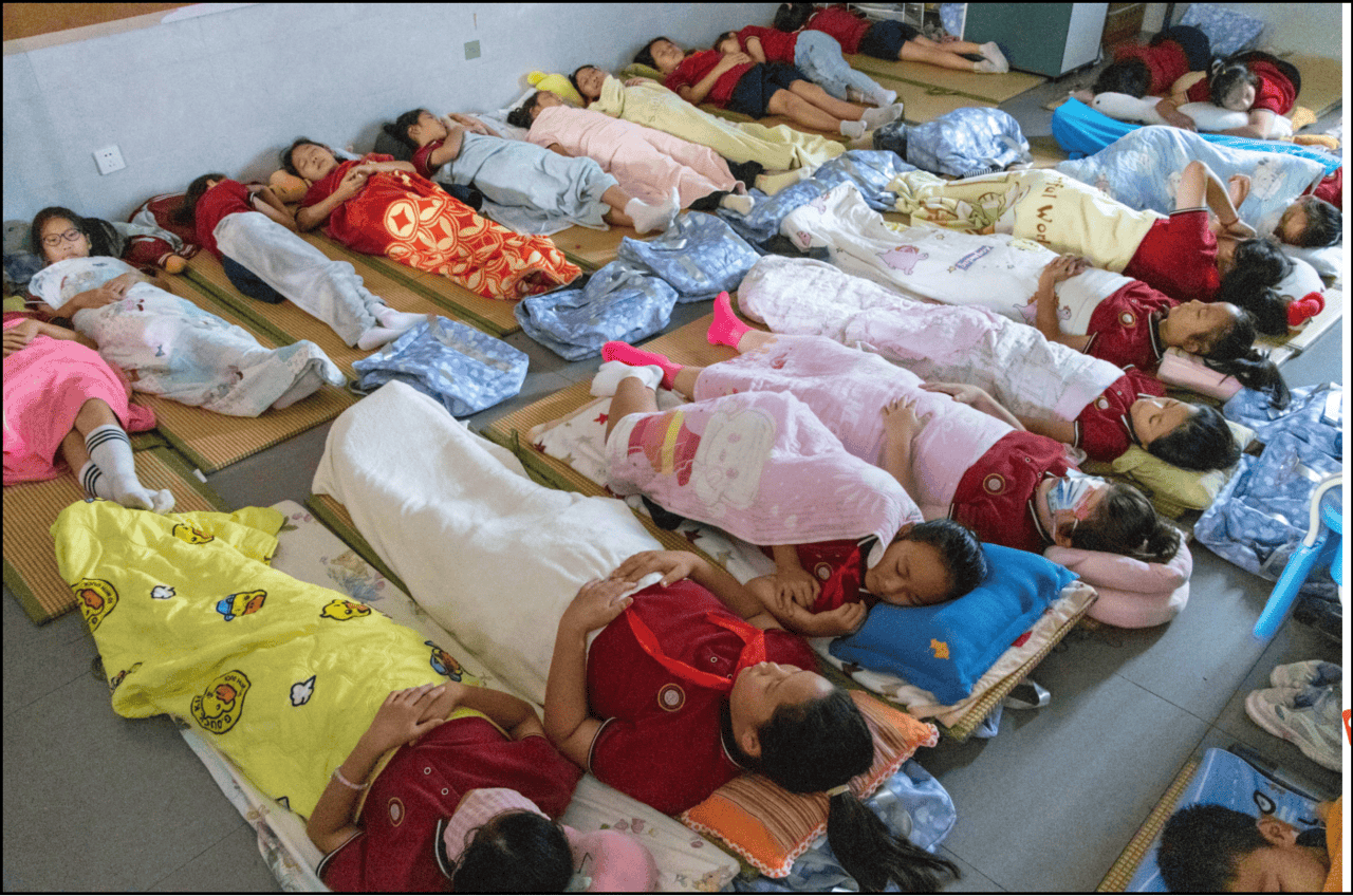 对于学校目前开展的"安心入睡"午休实践课程