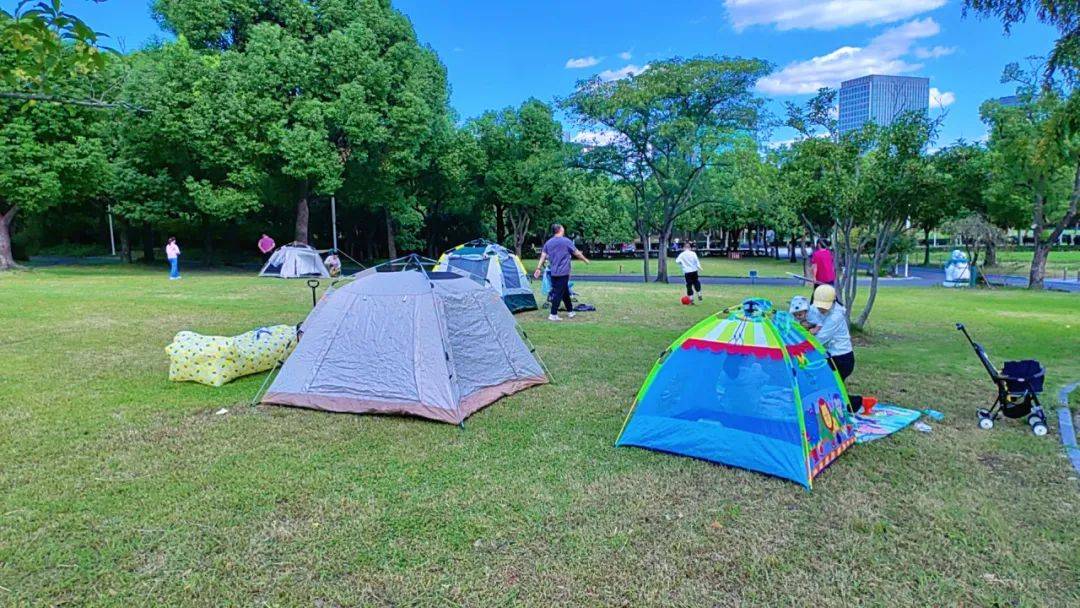露营 露天电影,在这里"微度假"不要太嗲!_大宁_公园_游园活动