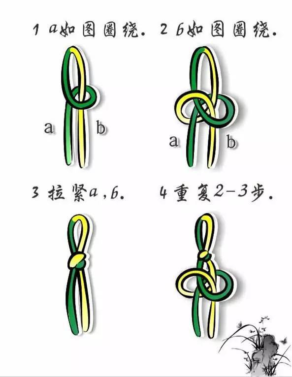金刚手串打结图片