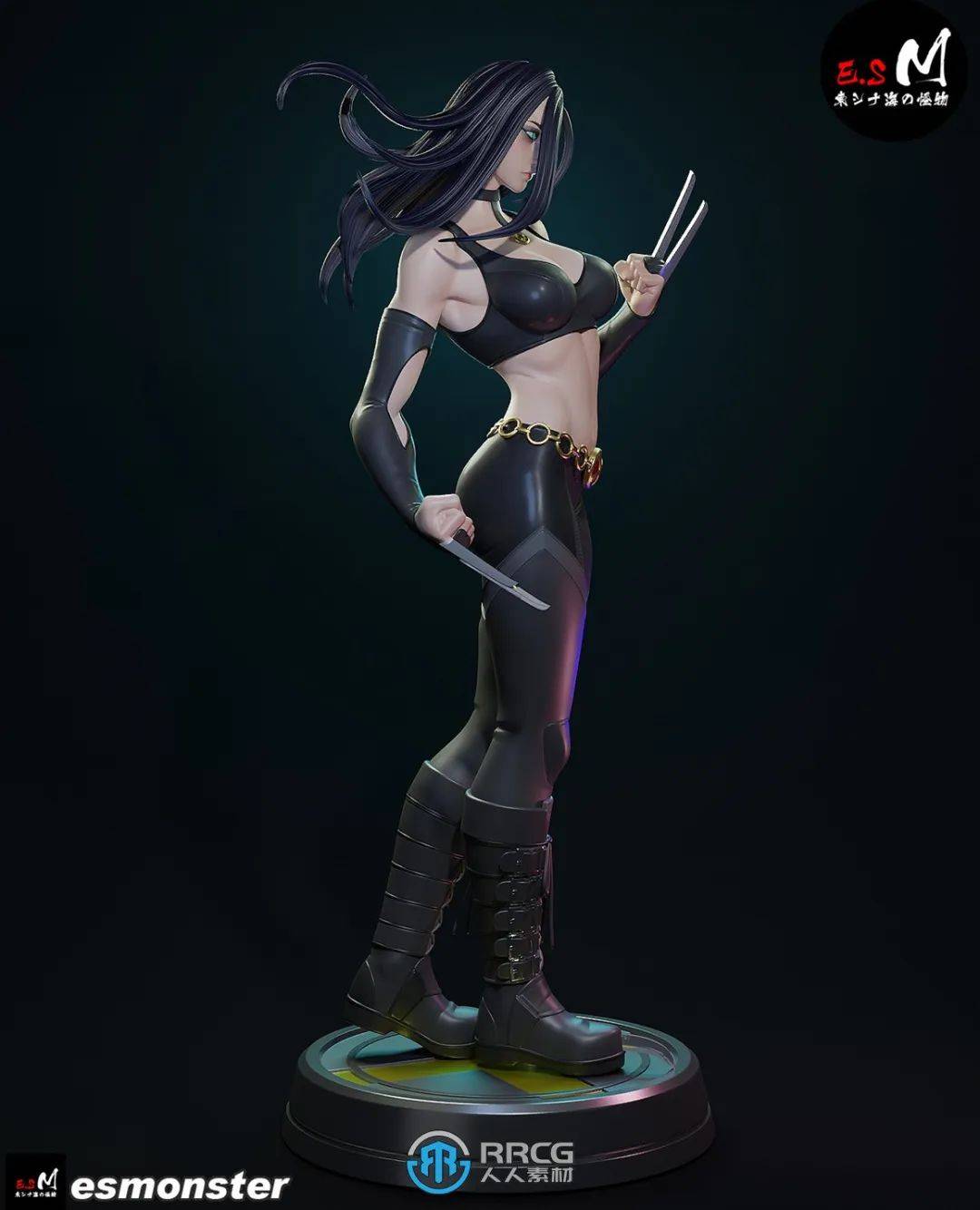 x23漫威动漫角色雕刻手办3d打印模型