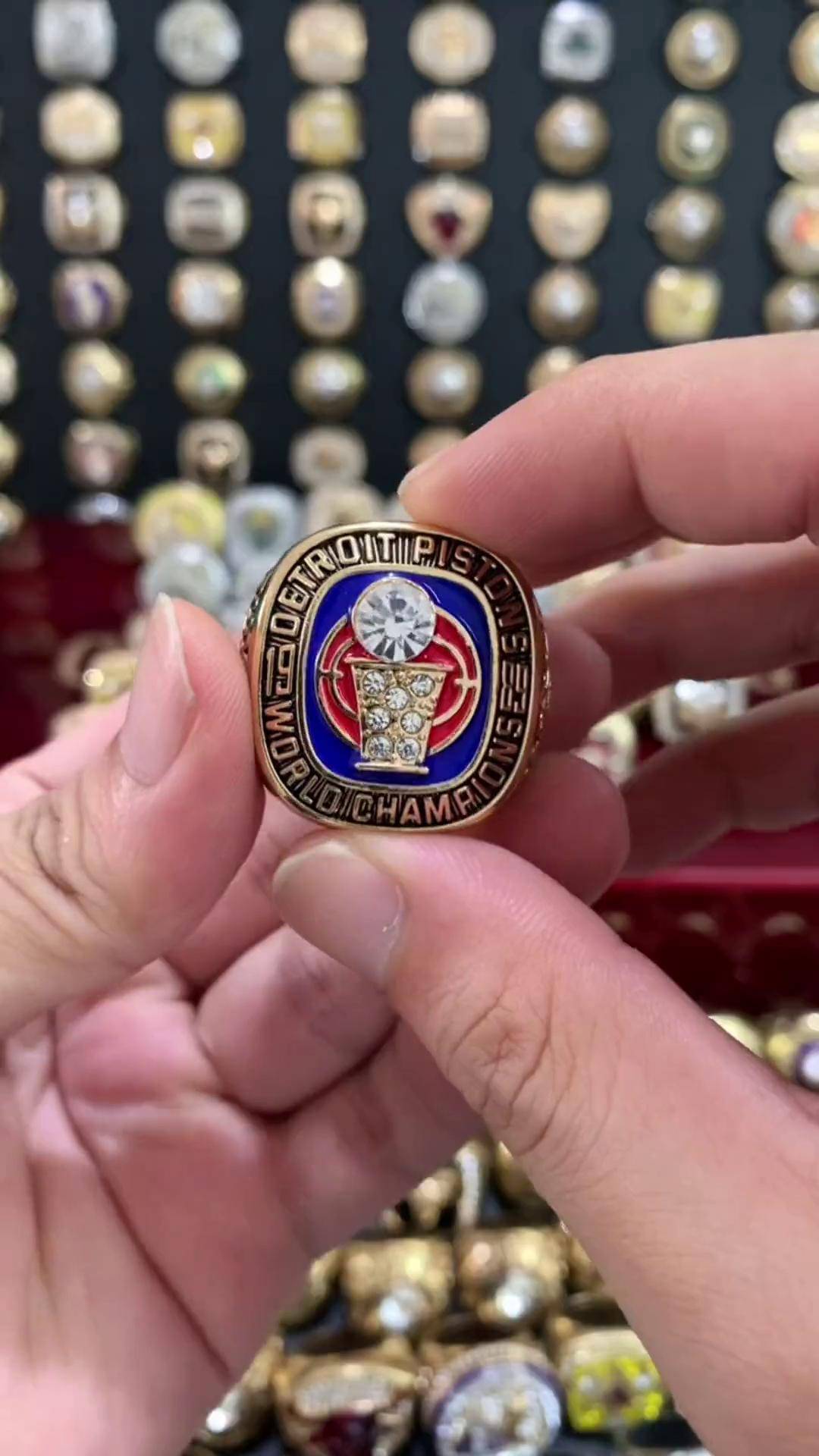 1989年活塞队总冠军戒指,坏男孩军团nba