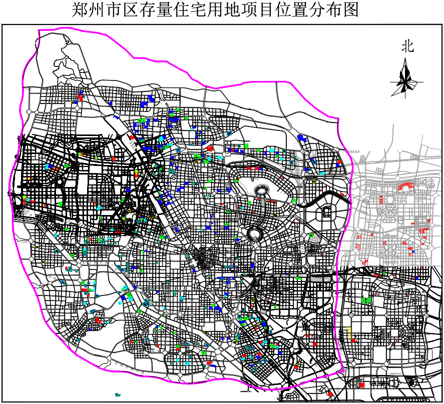 郑州655个存量住宅项目公示，总用地2585.28公顷