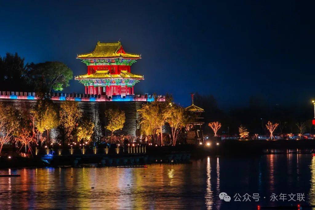 广府古城夜景图片图片