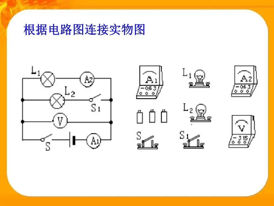 电路图的识图方法物理图片