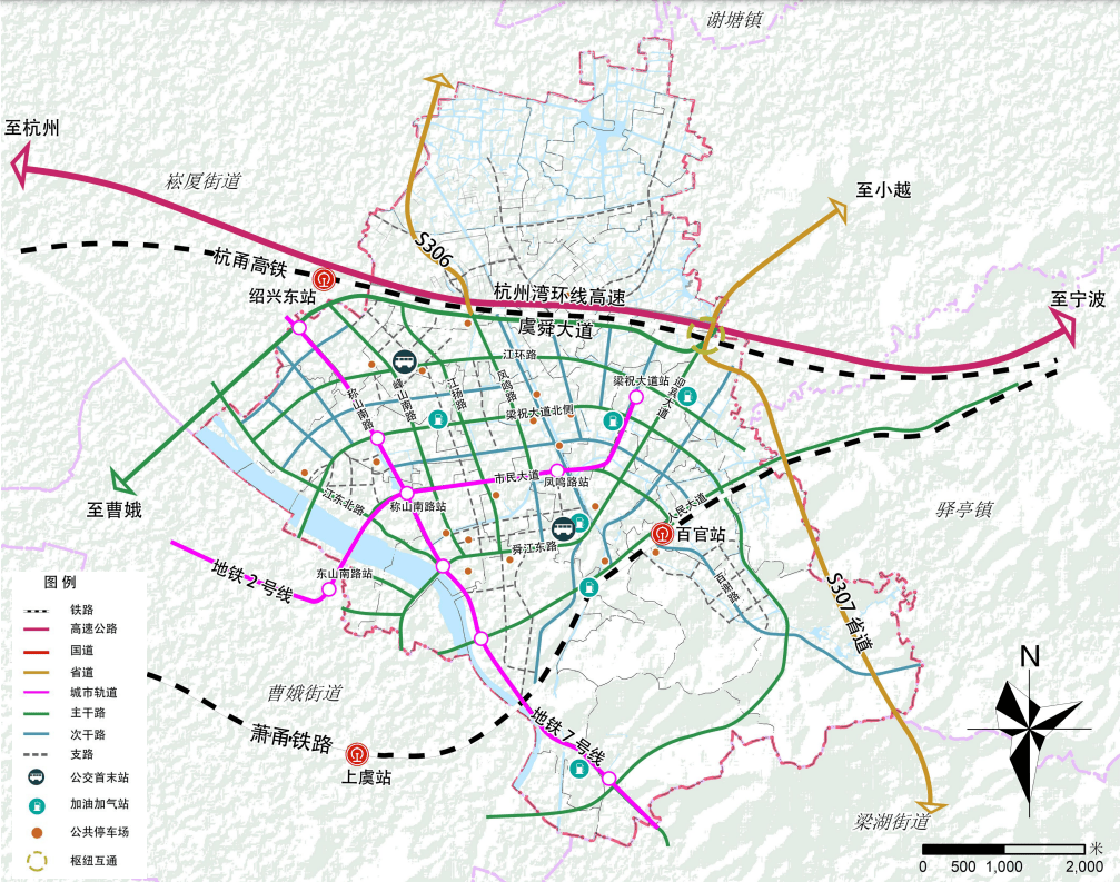 6大站点位置曝光!_百官街道_区人民政府_交通网络