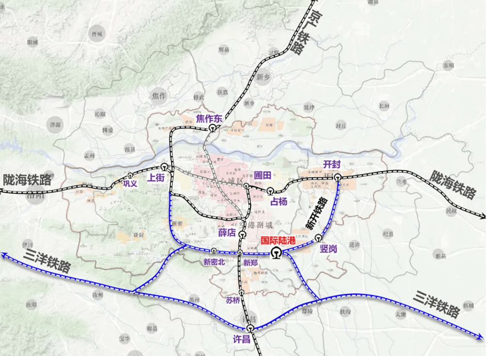 铁路枢纽_片区_线路