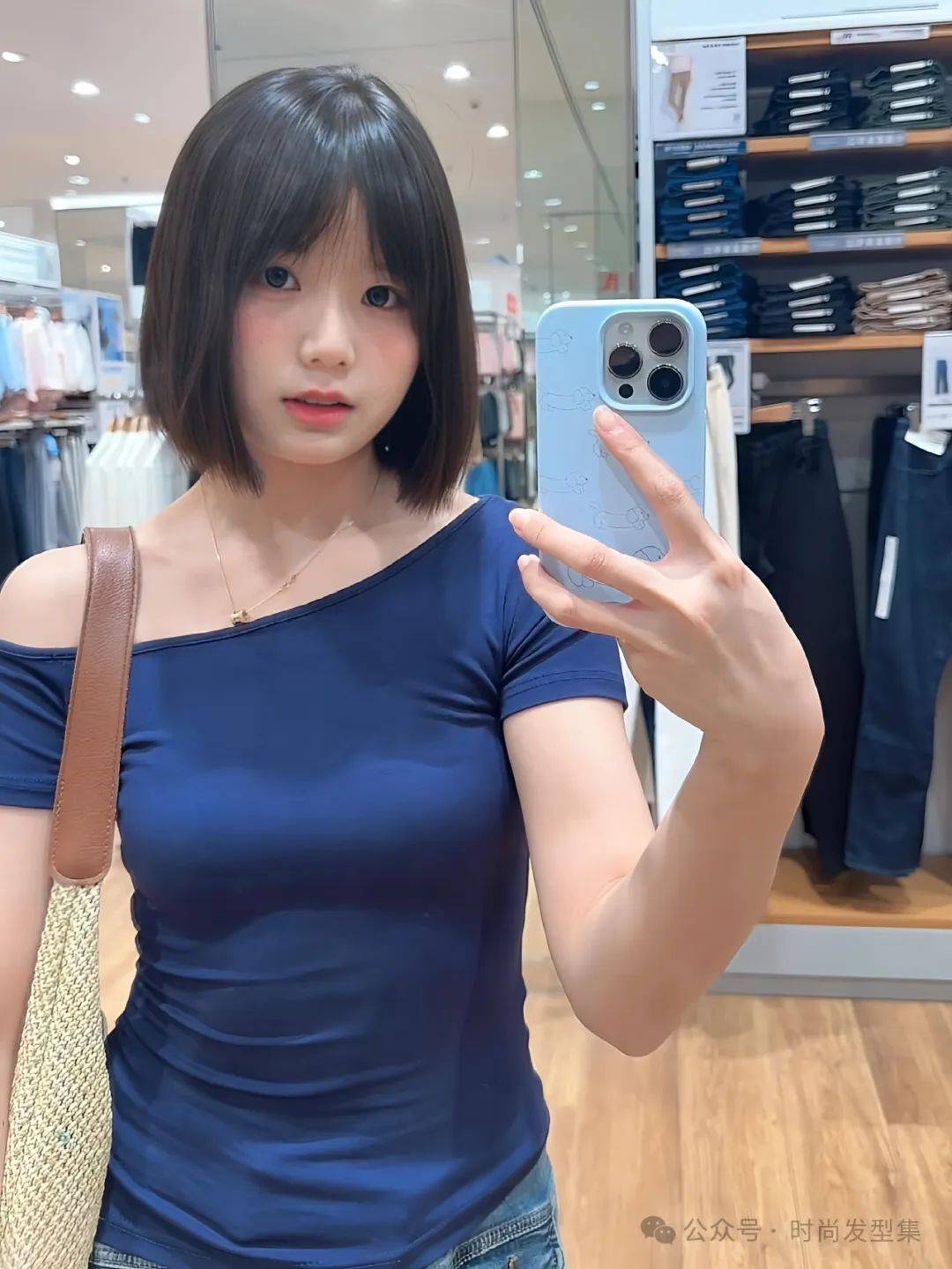 太短的发型比如超短发或齐嘴短发可能不太适合