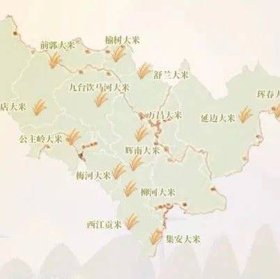 吉林大米地图来了!好味“稻”的秘密全在这里_水稻_稻田_土壤