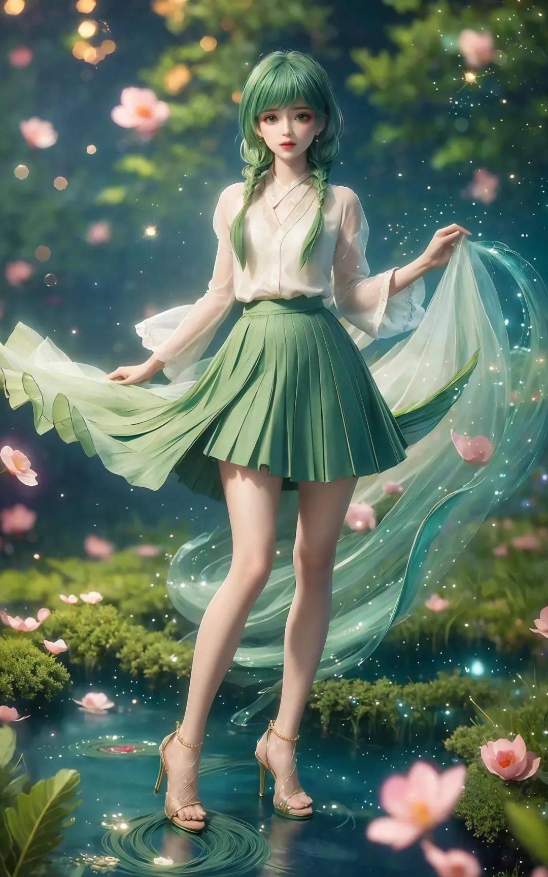 绝世唐门:萧萧精美壁纸来了,第五张最漂亮,便宜和菜头了