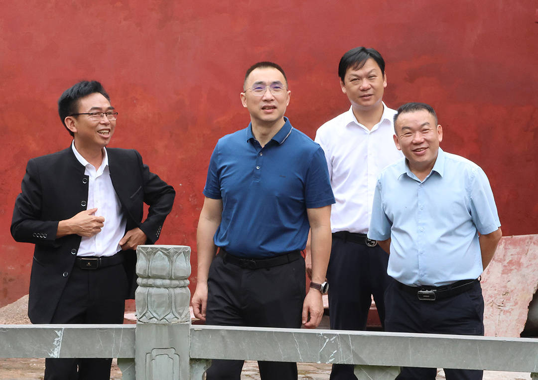 省文化和旅游厅党组成员,省文物局局长姜猛率队来新调研文物保护与