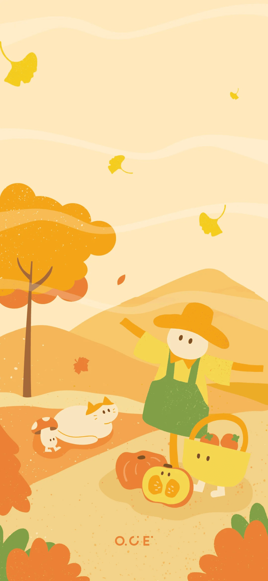 专题壁纸 | 秋季橙色限定壁纸!