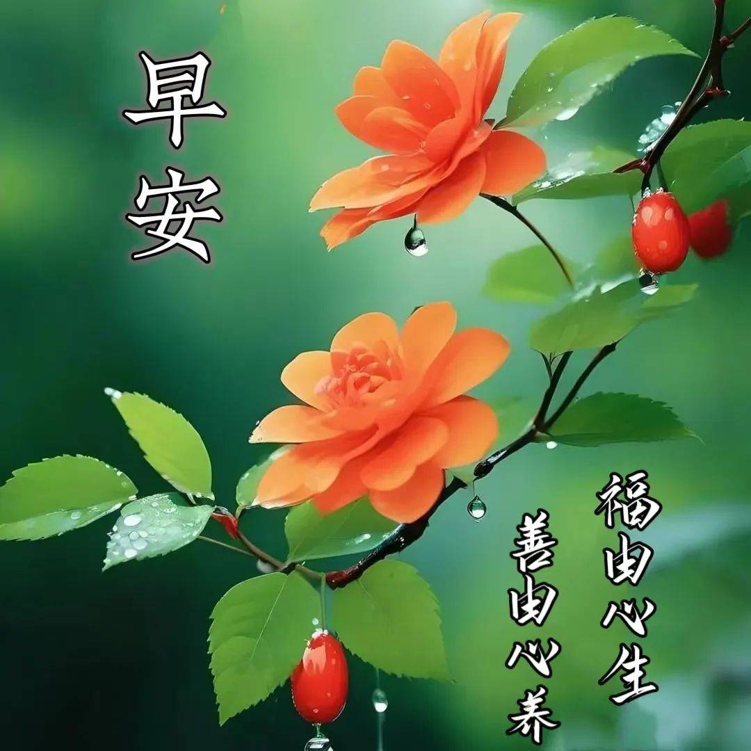 每日早上好表情图片,秋风时刻天转凉,早晚切记添衣裳