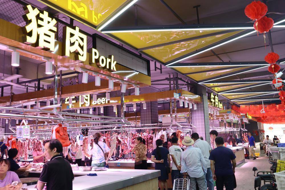 全新体验!广州白云萧岗农贸市场第一期B区完成升级改造 全新体验!广州白云萧岗农贸市场第一期B区完成升级改造