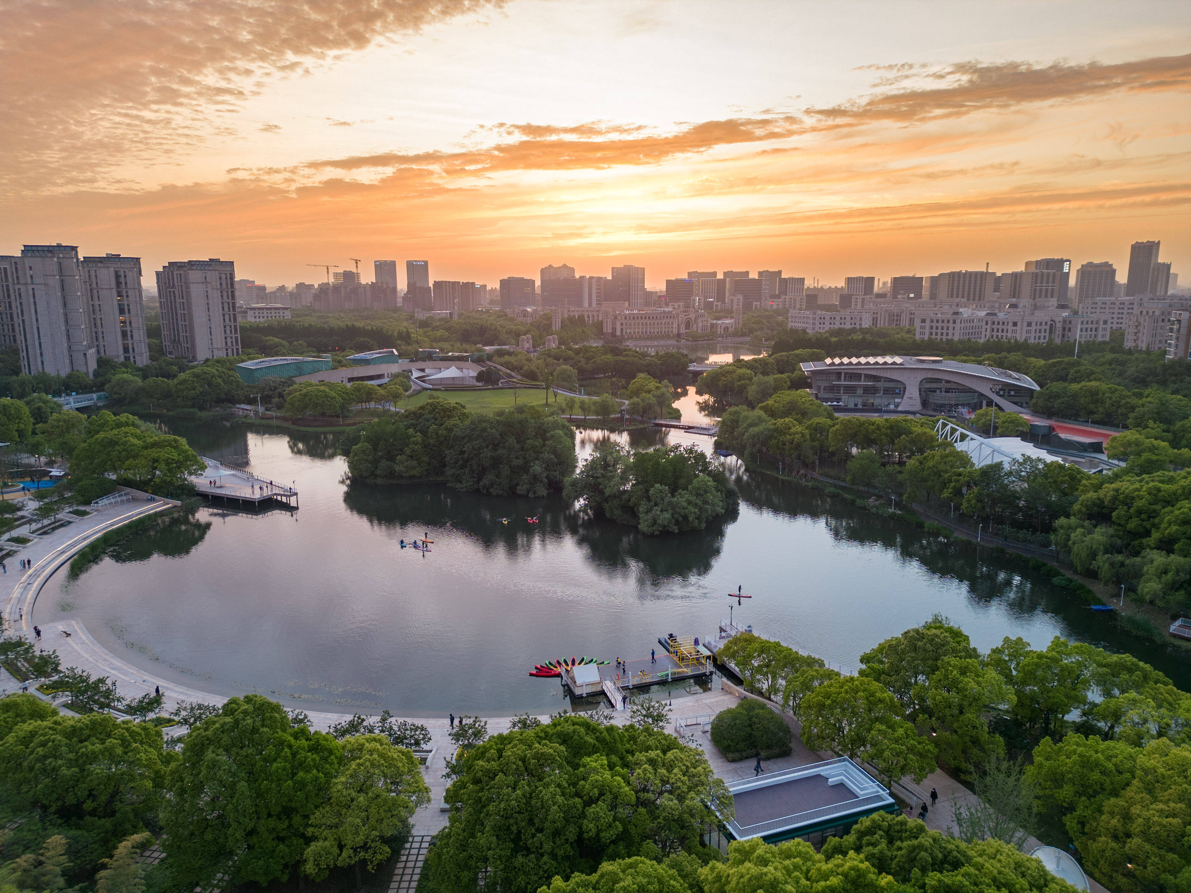 武汉江夏区澎湖湾图片