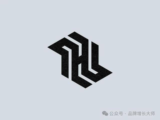 字母h图形符号logo,简单中寻求极致设计