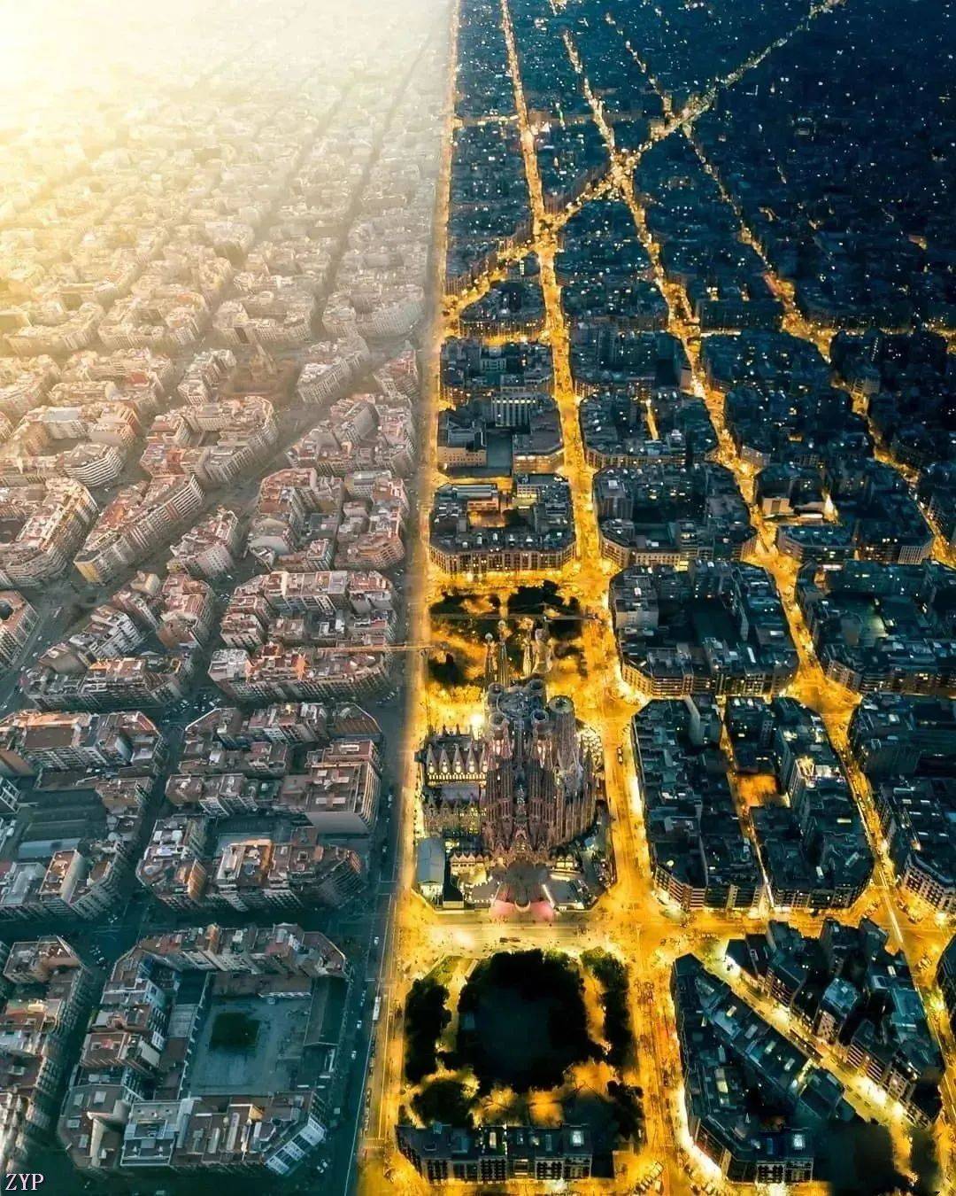 鸟瞰各大城市,真壮观!