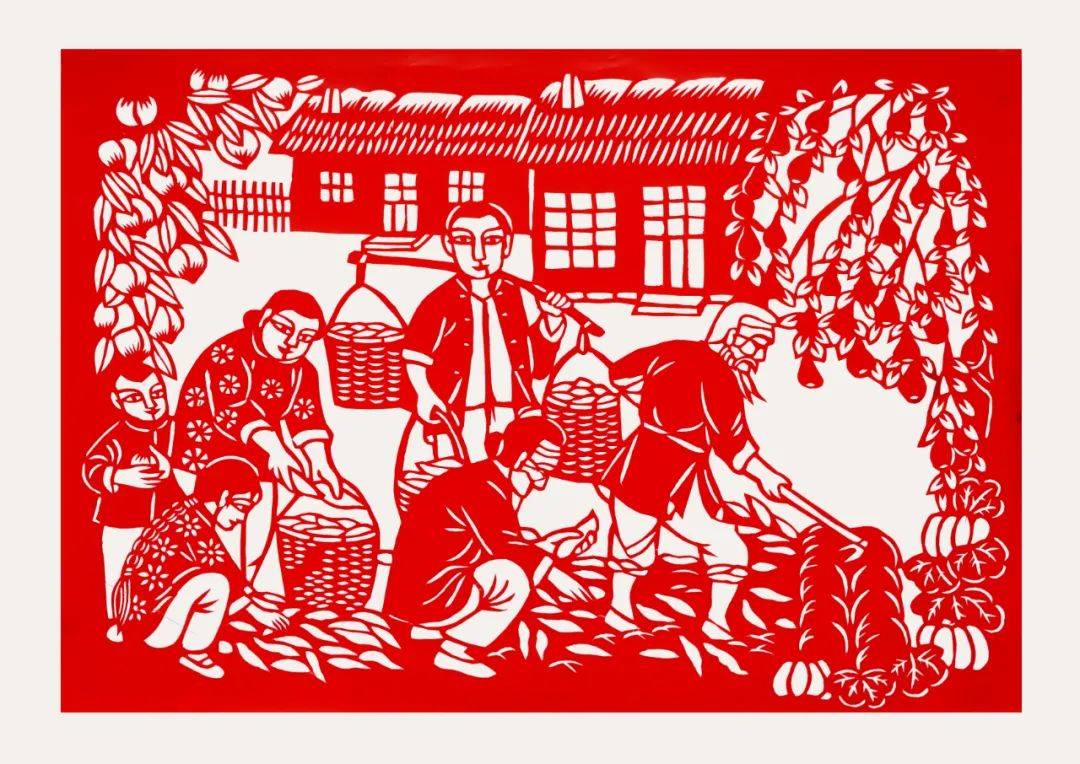 吉林四平董秀艳剪纸作品赏析