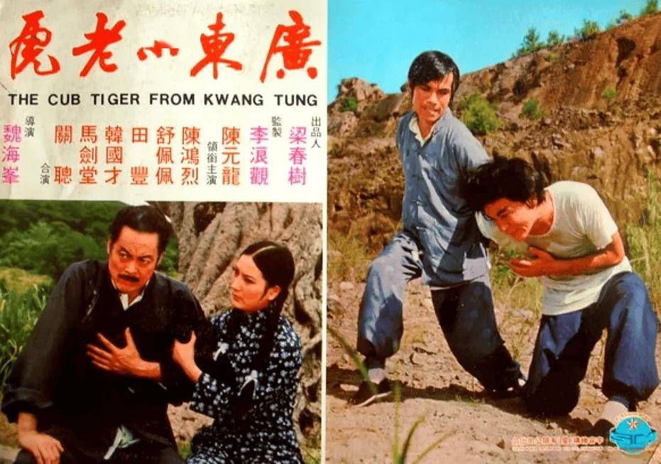 其中就有同样在1973年上映的,朱牧导演,陈元龙主演的《广东小老虎》.