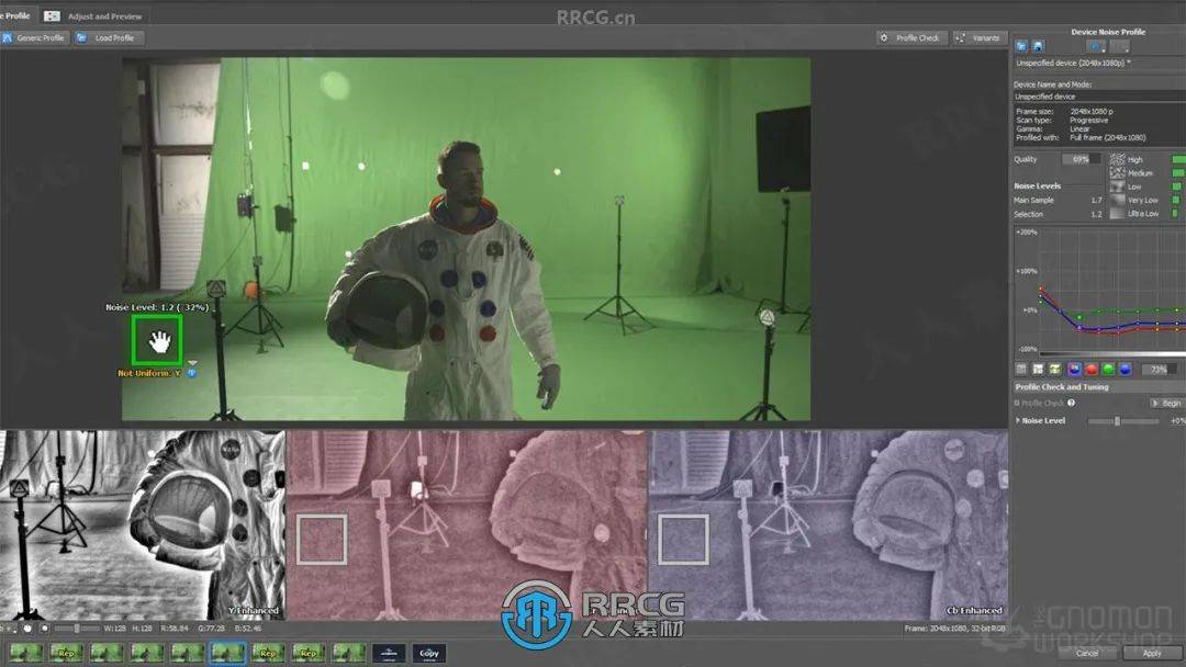nuke好莱坞级别抠像与2.5d背景合成特效视频教程
