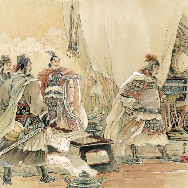 朱振芳|图说邯郸成语典故之《窃符救赵》_赵两国_魏王_连环画