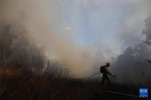 美国加州洛杉矶附近山火“失控” 多人受伤 美国加州洛杉矶附近山火“失控” 多人受伤