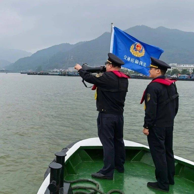 杭州交通强化枯水期锚地船舶锚泊秩序管理和普法宣传_建德_方面