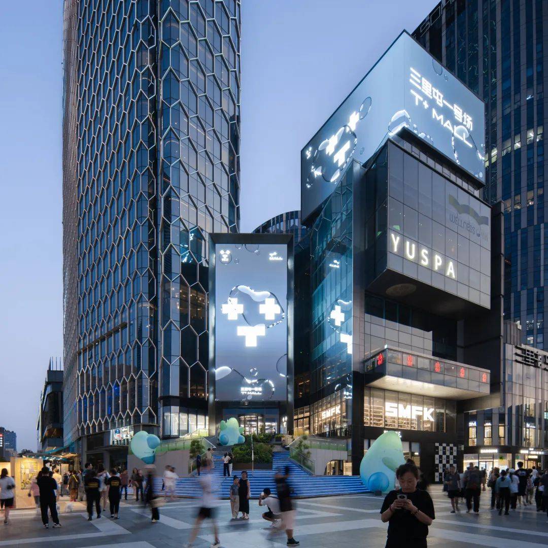 DYML新作:三里屯一号场T+MALL,头号玩家新聚场_建筑_项目_入口