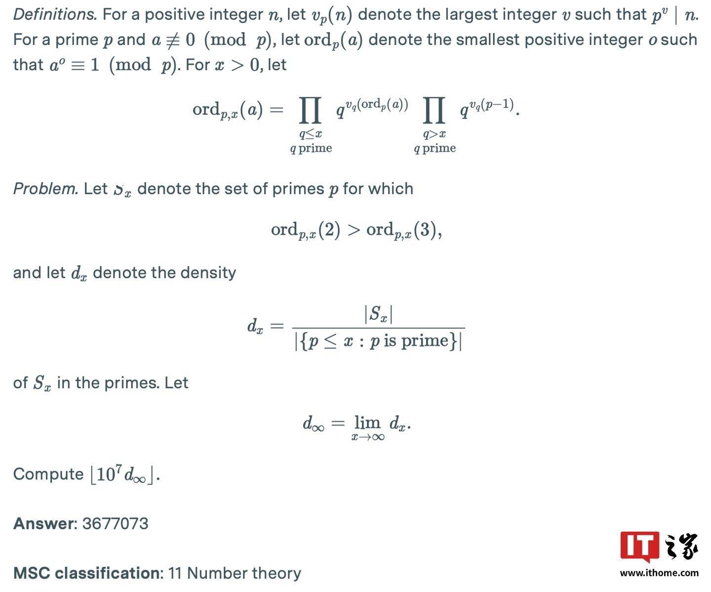 LLM 数学基准测试集 FrontierMath 公布：号称业界模型均败北