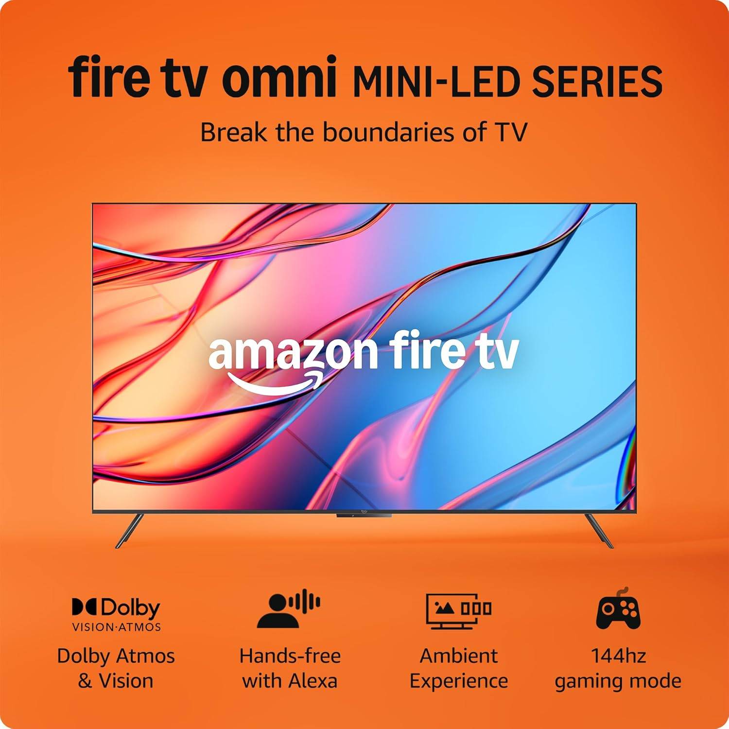 亚马逊推出全新Omni Mini-LED系列Fire TV电视：QLED 4K 144Hz， 820美元起