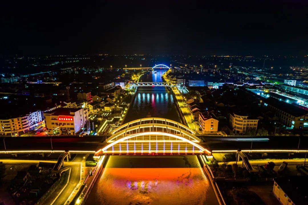 溧阳夜景图片