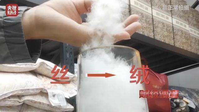 潮评丨“以丝充绒”成公开的秘密，监管须线上线下一齐发力