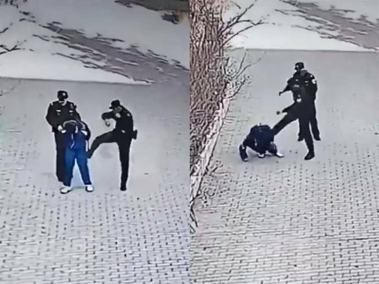 海报观察丨网民为民警殴打小学生事件叫好？朴素情感不能代替规范执法