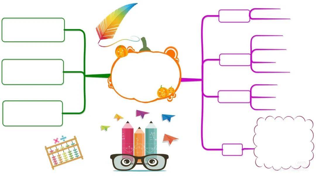 思维导图小装饰 图案图片