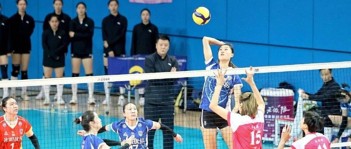 排超女排联赛A级上海零封领先天津江苏3分