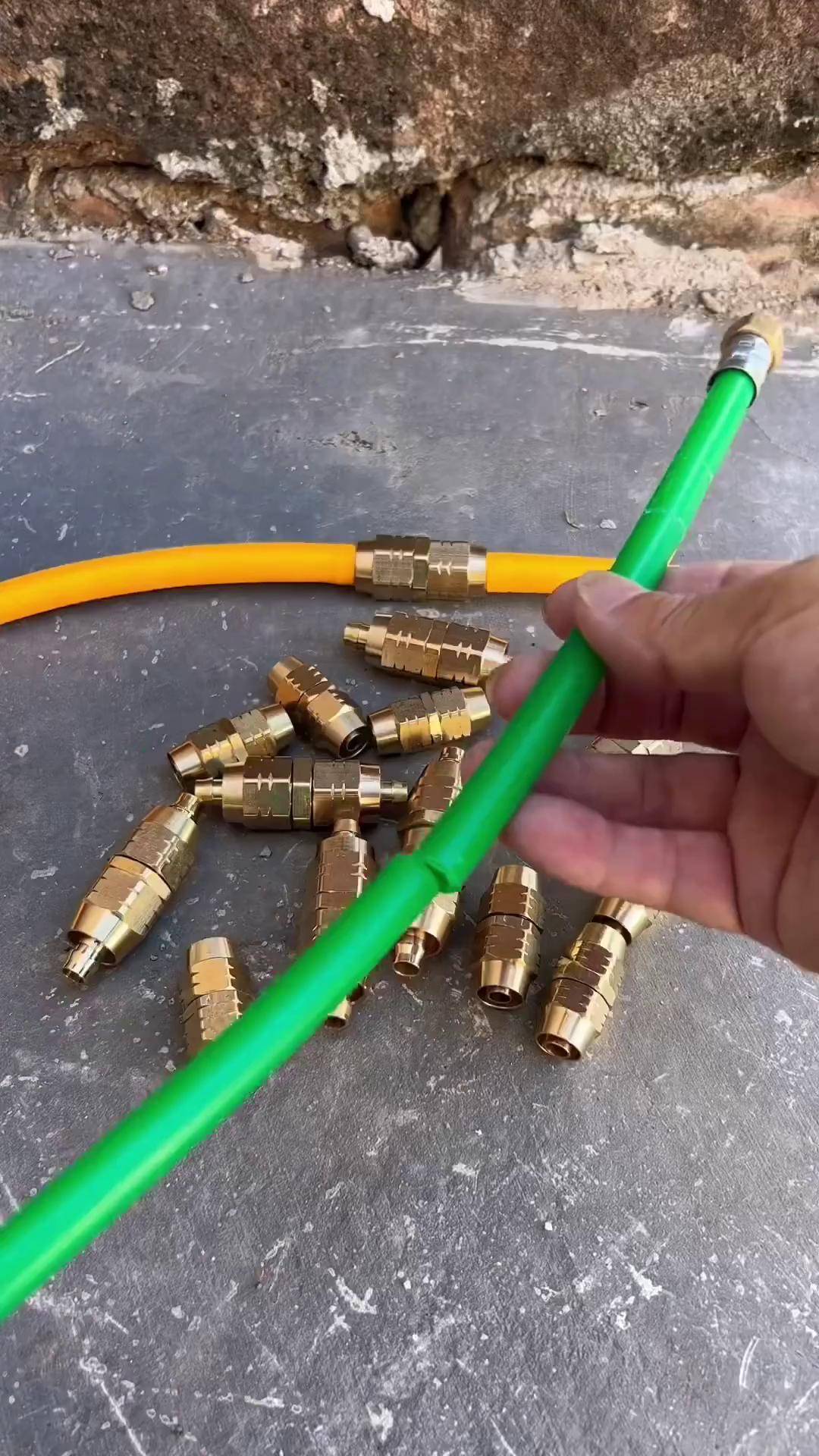 快速接头 打药管免压管快接头,全铜材质 农用工具