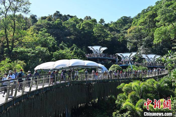 广东广州：欧博体育入口云萝植物园开园迎客(图9)