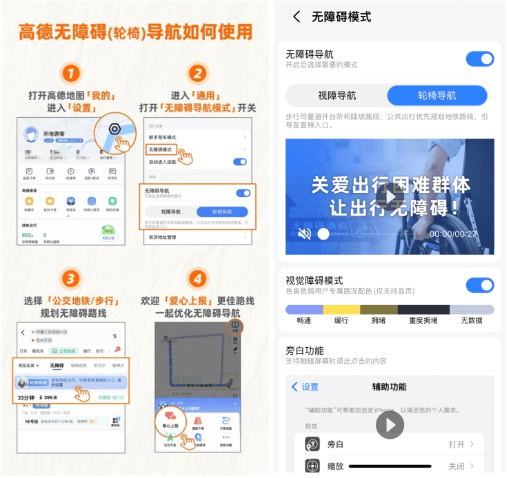 科技为翼，助残向新，高德地图无障碍导航规划突破1.5亿次