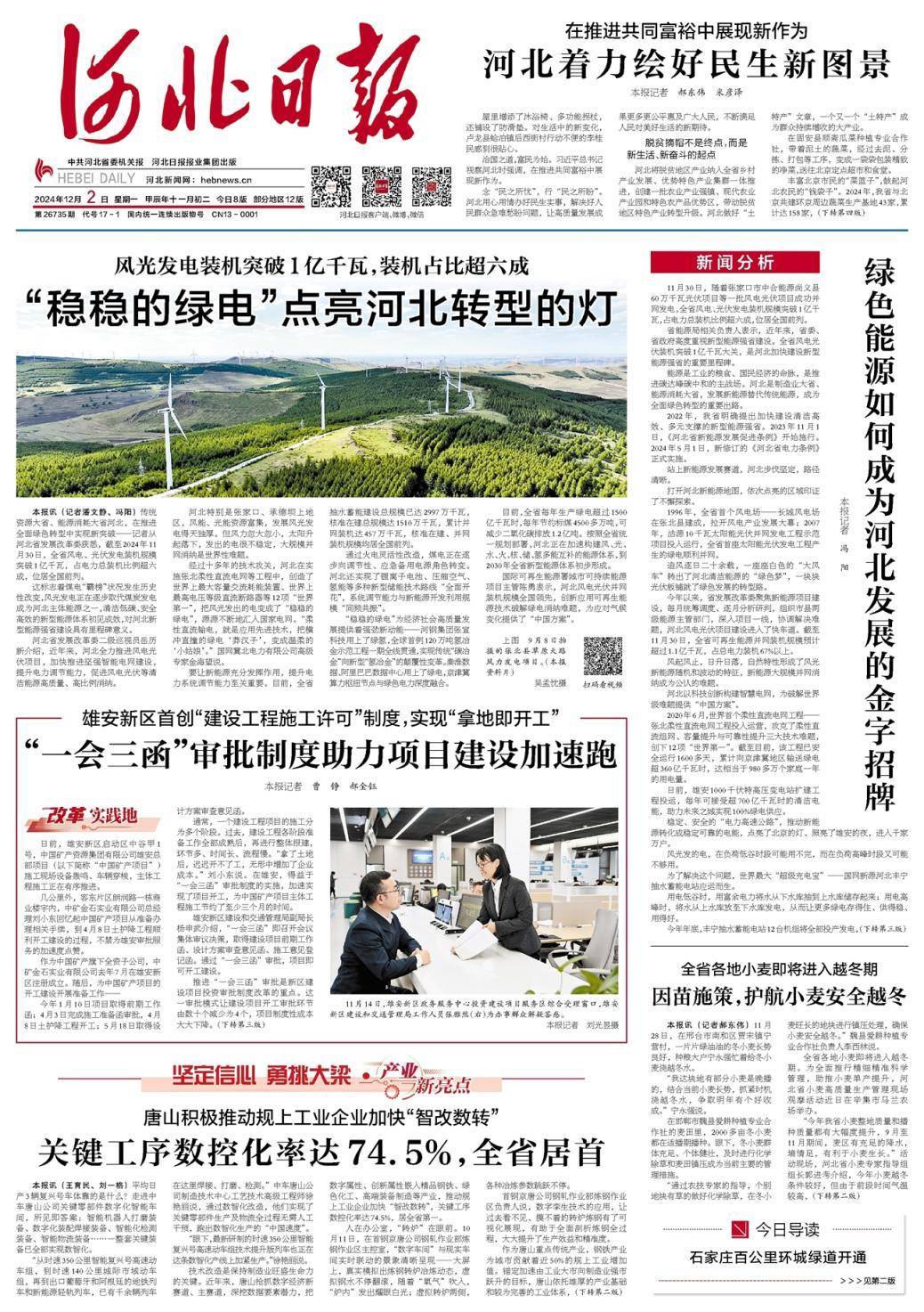昨夜今晨,京津冀发生这些大事(2024年12月2日) 昨夜今晨,京津冀发生这些大事(2024年12月2日)