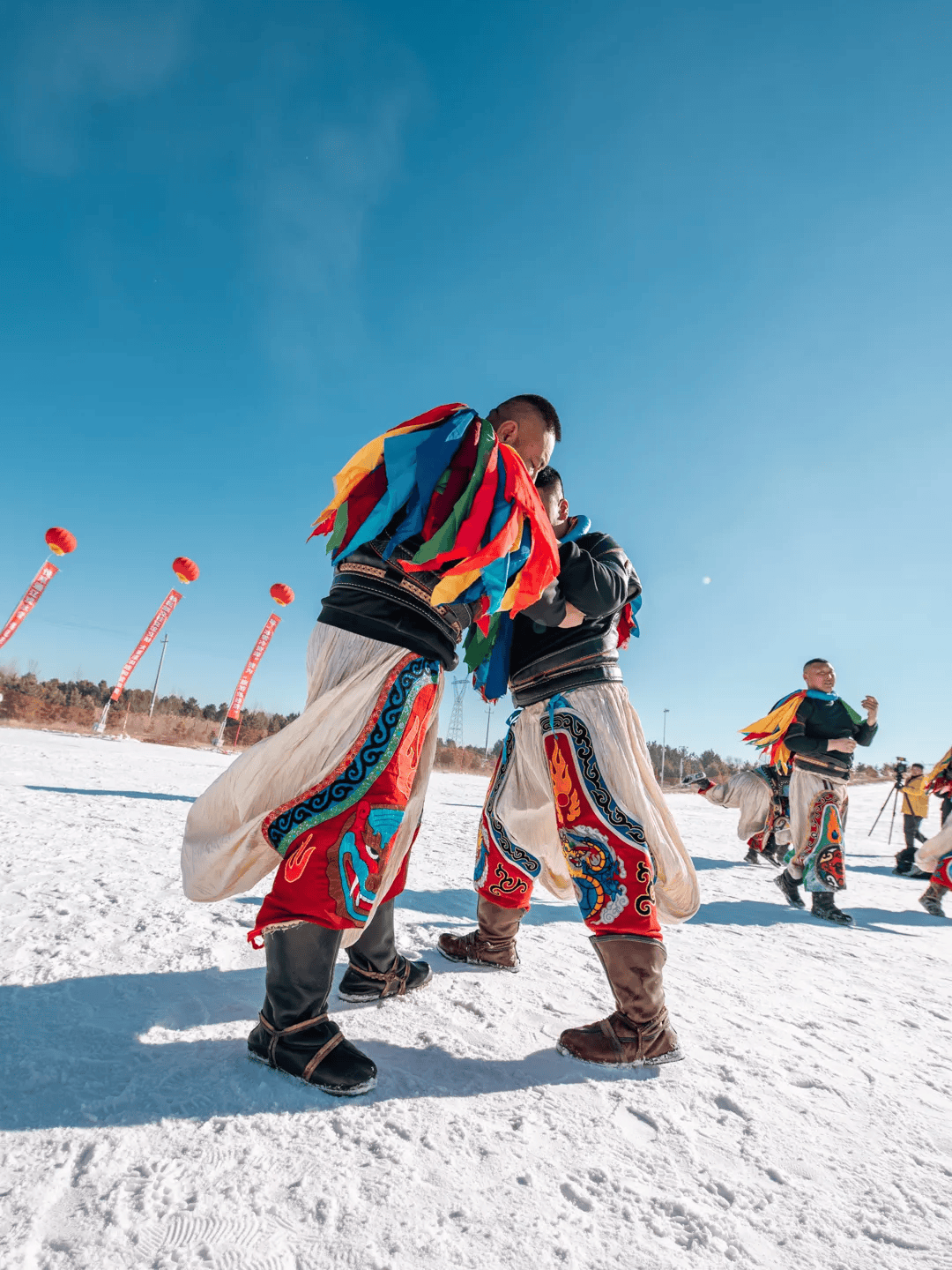 辽源辽河半岛冰雪节图片