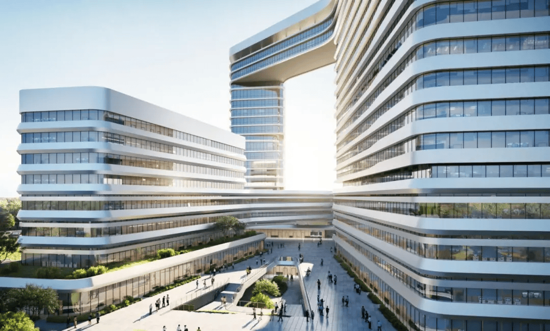 新洲区人民医院新址大楼惊艳亮相