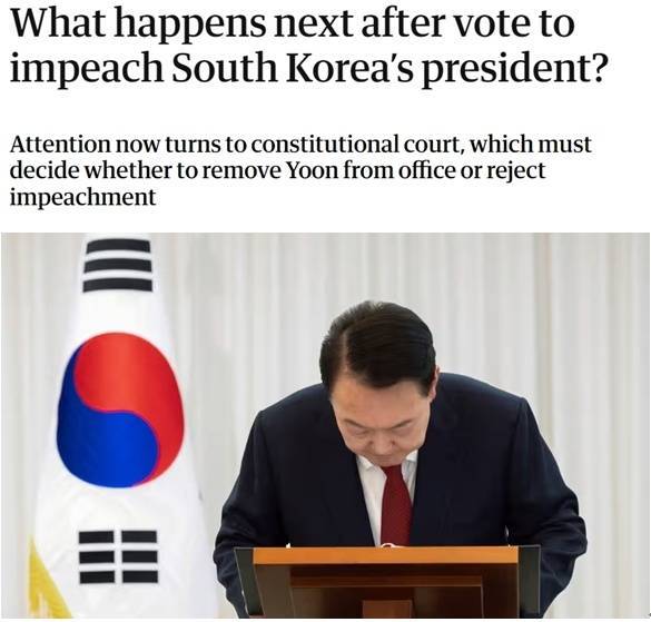 尹锡悦弹劾案通过后 韩国朝野党争转向新战场？