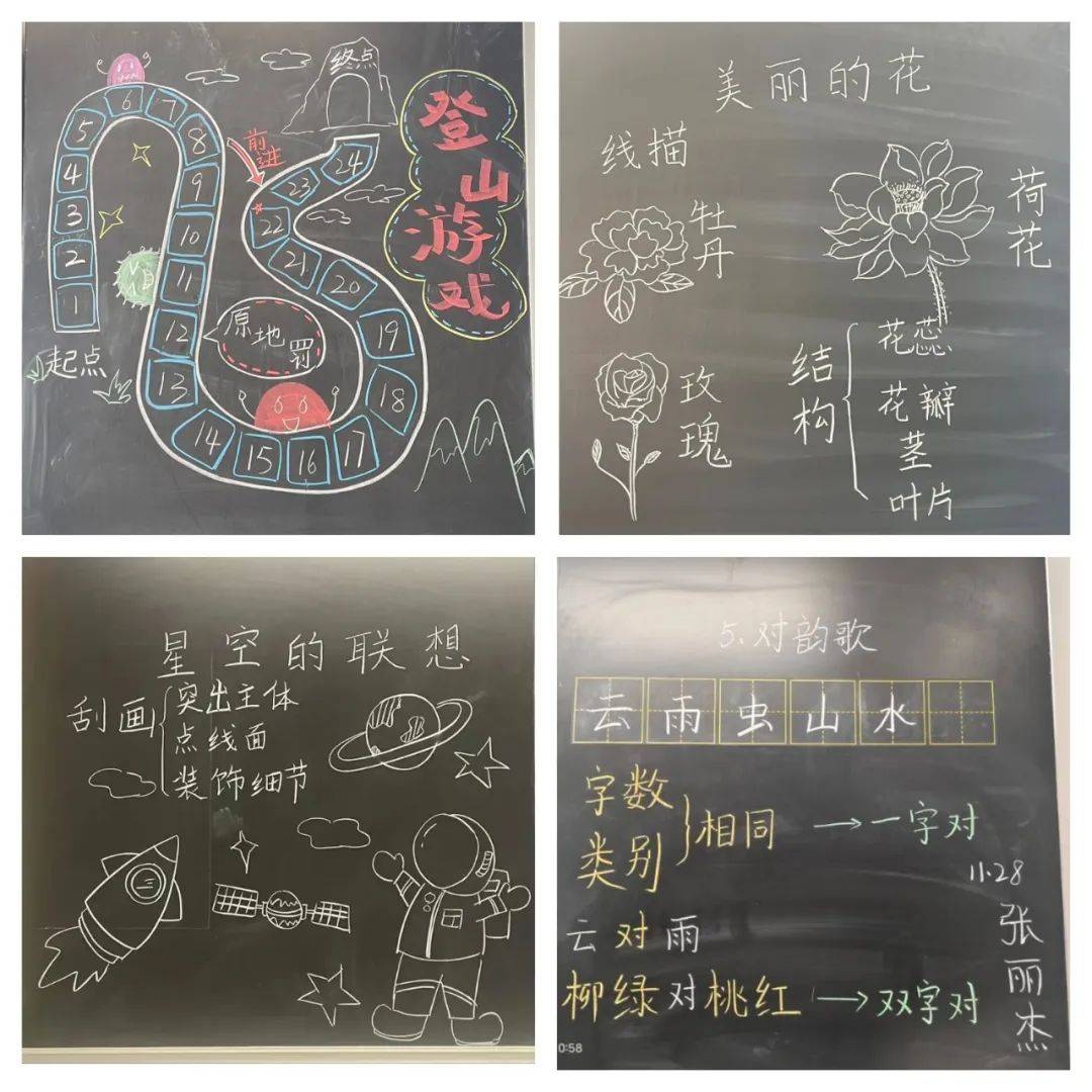 让我们一起看看老师们的"高颜值"板书设计吧!