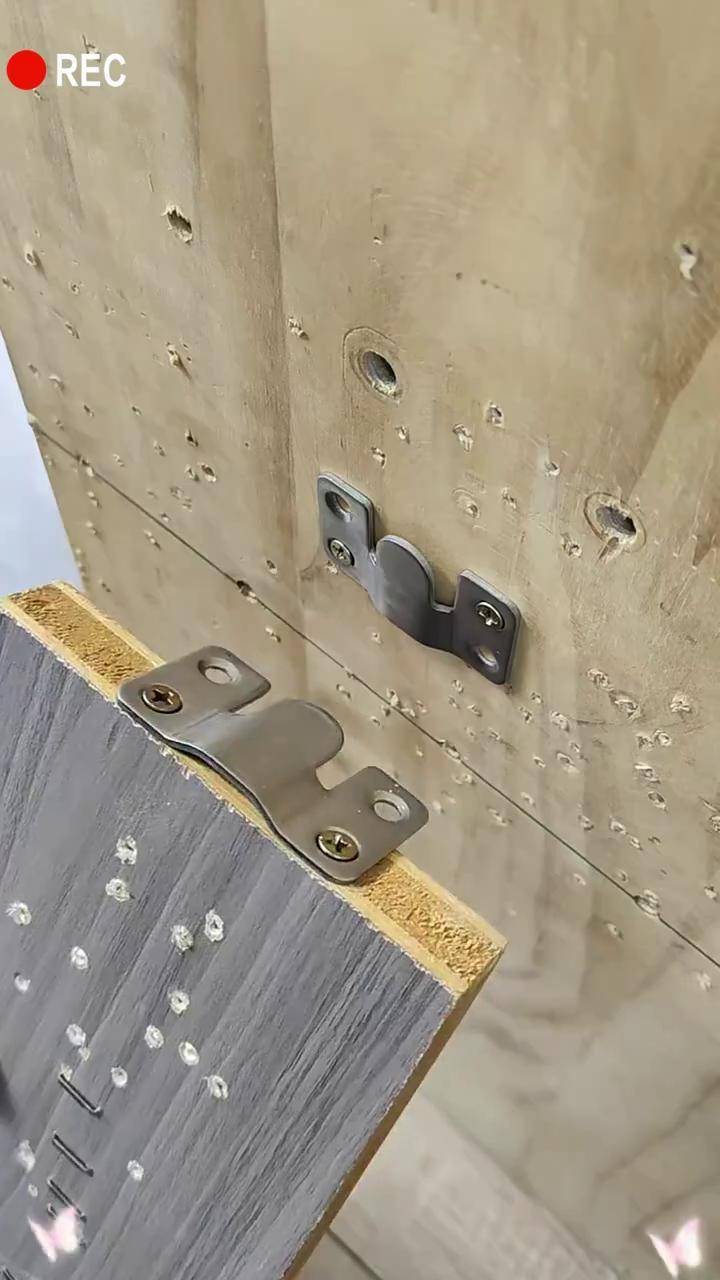 不锈钢山字型卡扣,沙发连接件挂片 隐形字母暗扣框挂钩 好物推荐