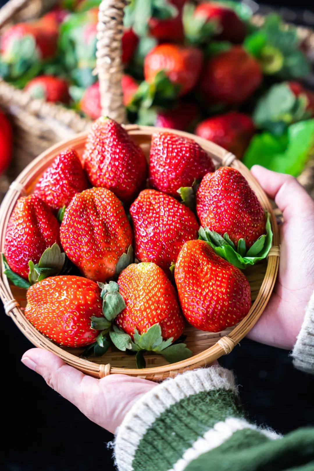 strawberry酸甜细腻的口感中还踊跃出盈盈汁水让唾液腺忍不住要疯狂