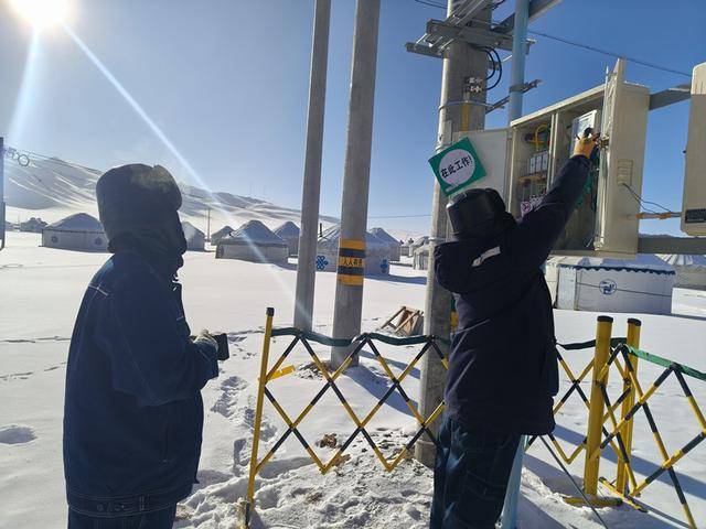 寒潮强势来袭他们欧博体育注册浴雪保供(图4)
