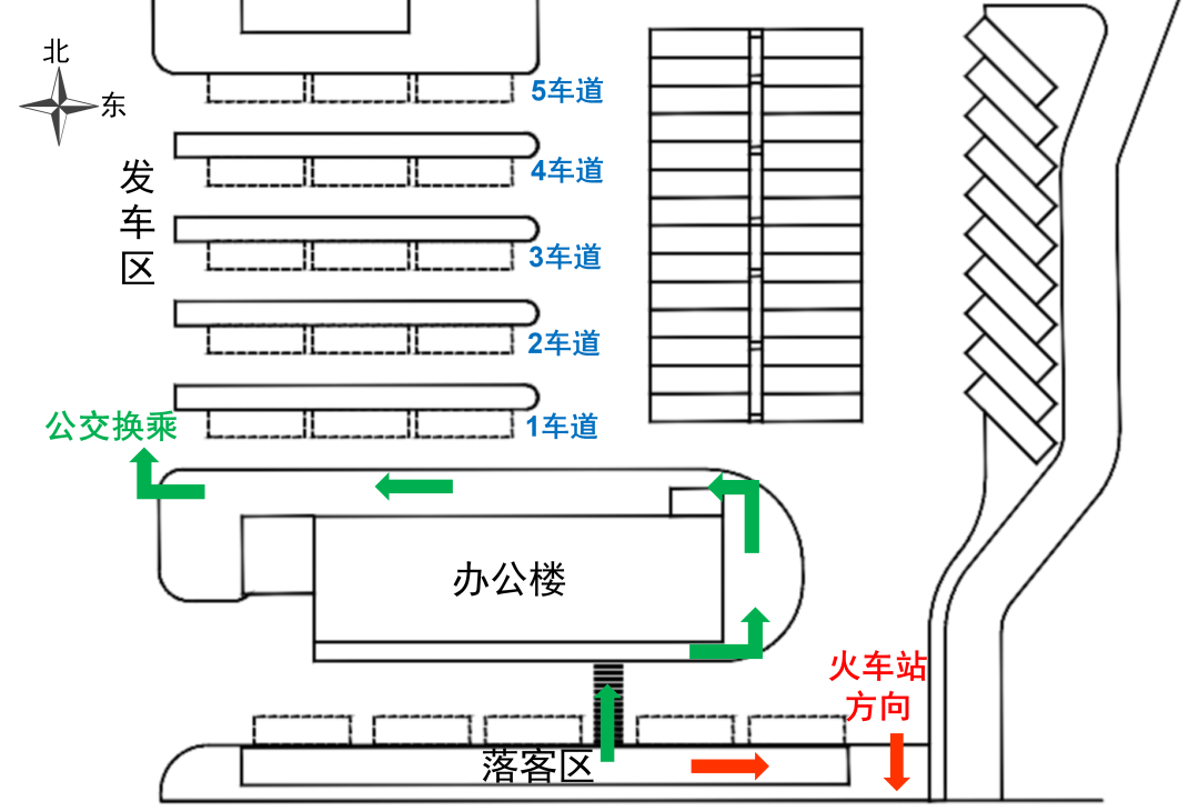 火车站公交枢纽站明日启用详细线路一表速览