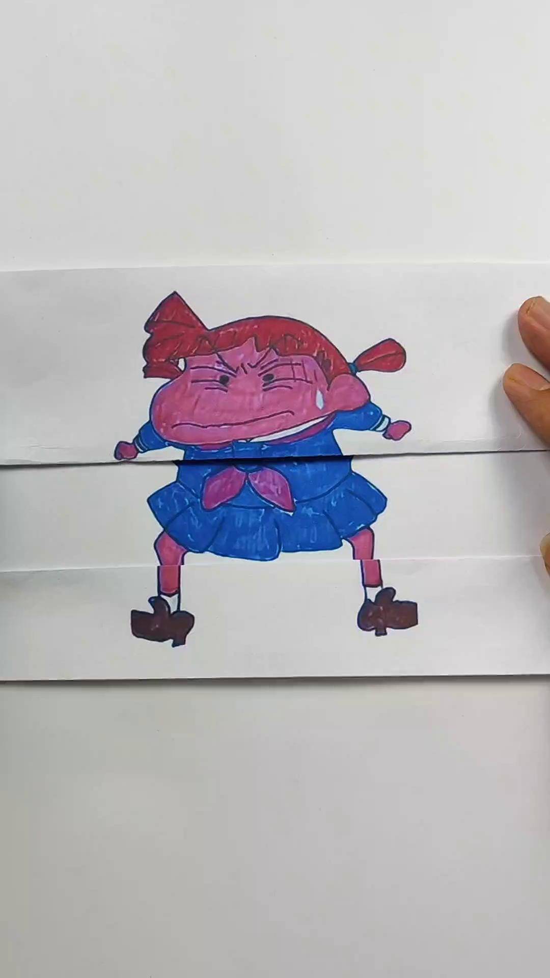 小泽的折叠画,樱田妮妮长的非常快 折叠画