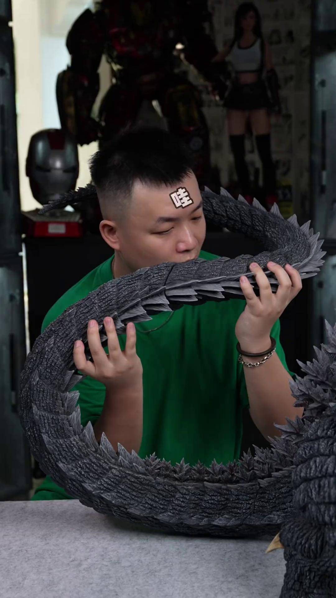 手办 玩具 哥斯拉 男孩子的快乐