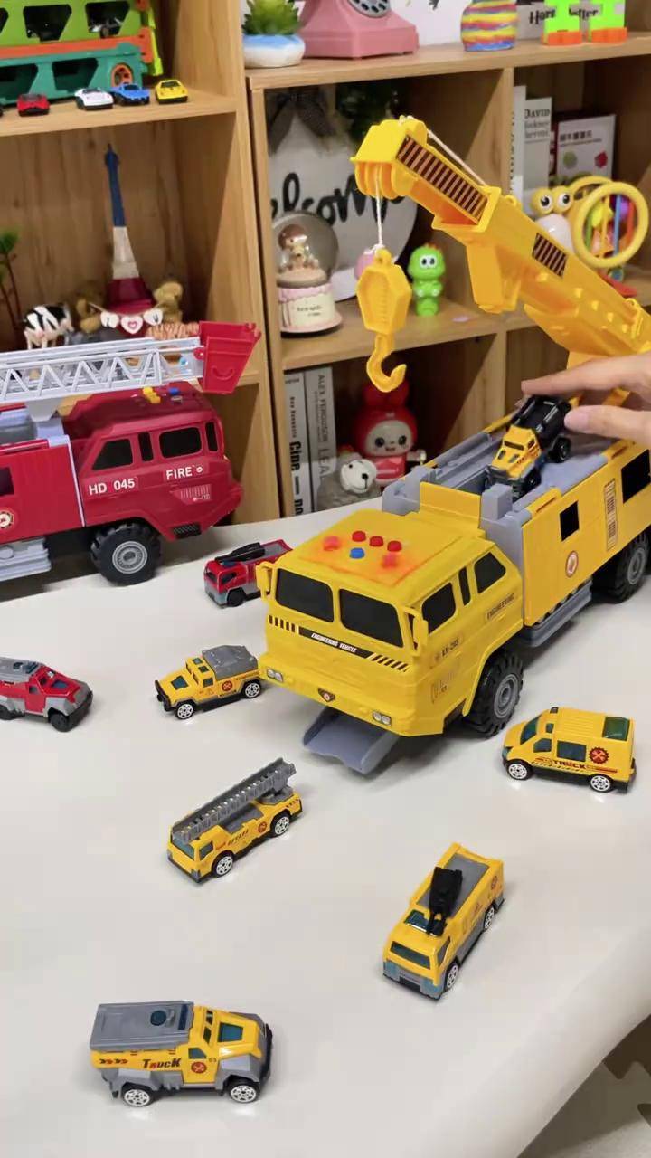 变形工程车玩具=变形工程车玩具套装